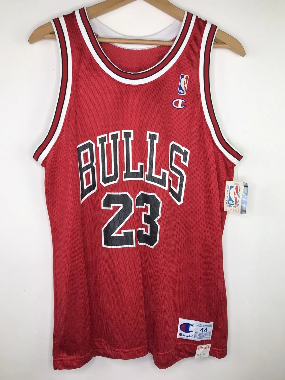 Vintage Champion 90s Jordan Chicago Bulls Jersey
